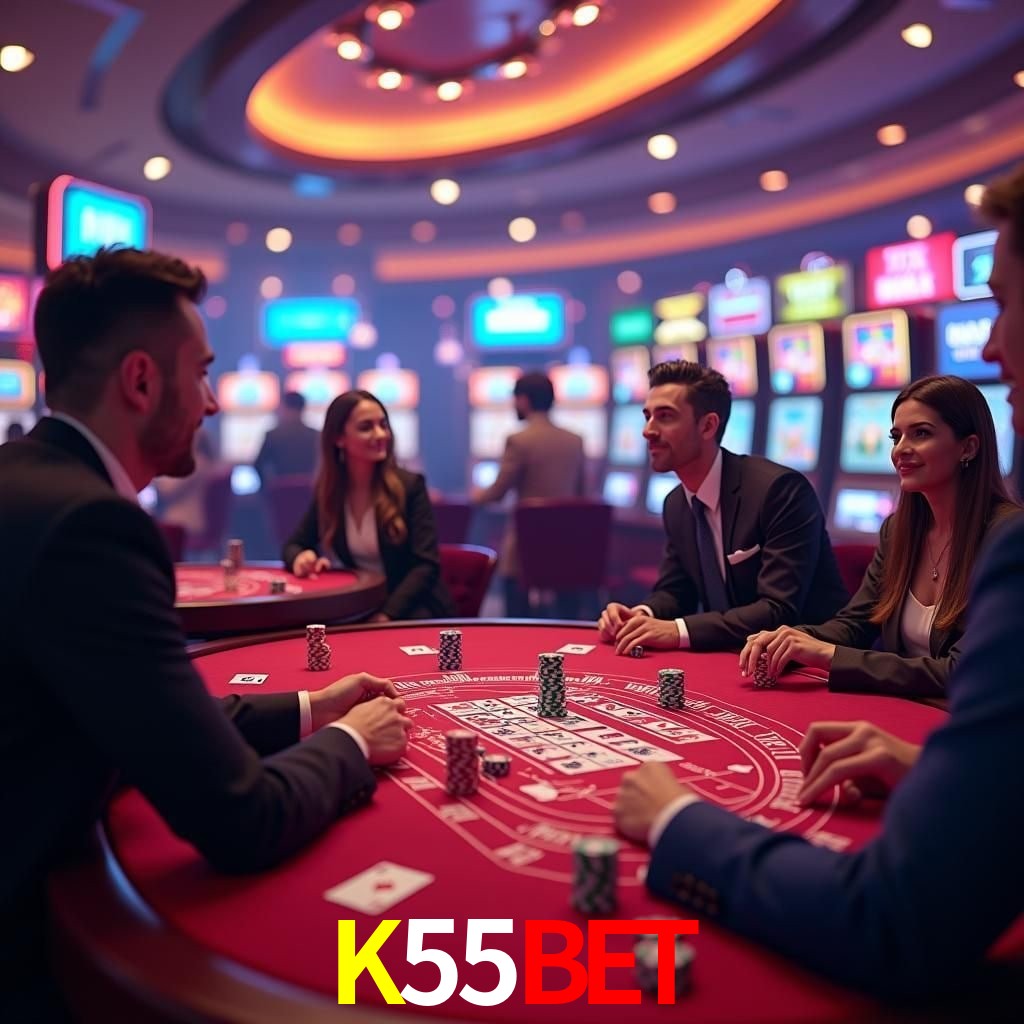 Interface do App K55Bet